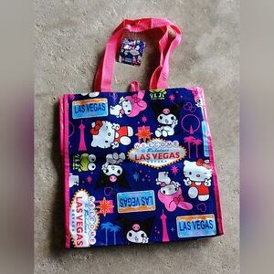 This is a Sanrio Hello Kitty & Friends Las Vegas Exclusive Reusable Tote Bag